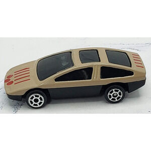 Vintage Bronze Porsche 928 The Toy Network City Racers Diecast Car